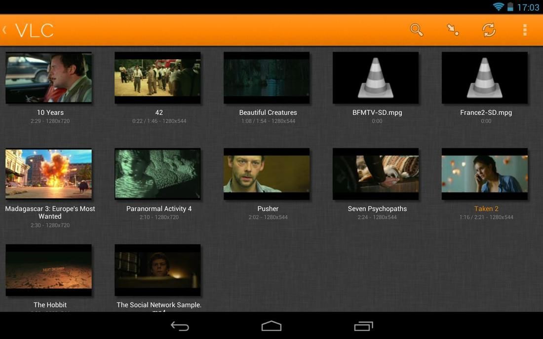 VLC на Android