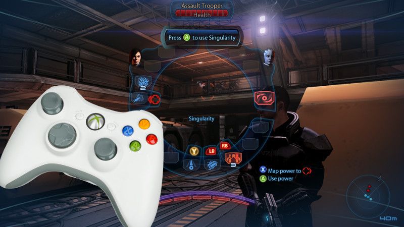 Как играть на панели Mass Effect на ПК