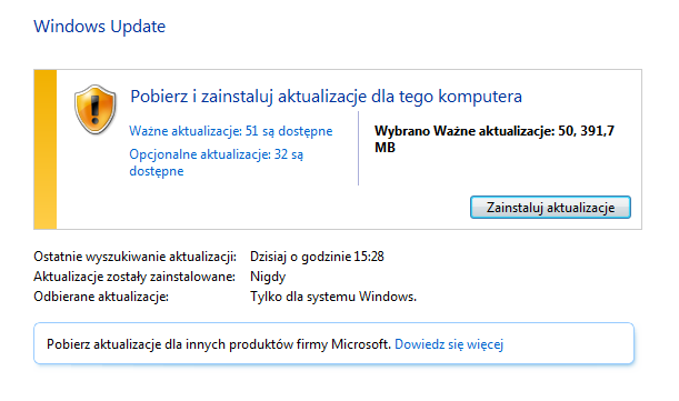 Обновление операционной системы Windows