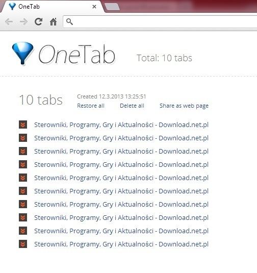 OneTab