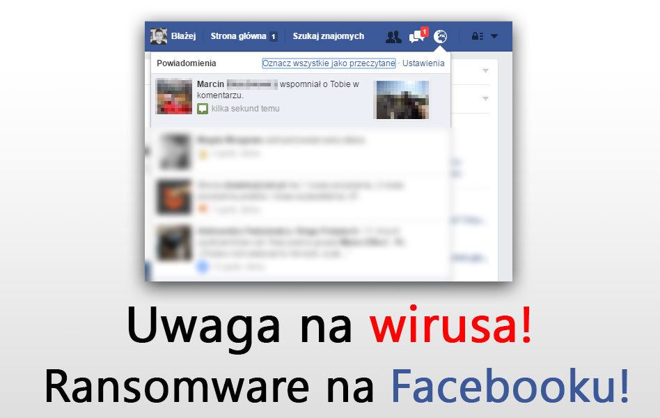 Ransomeware на Facebook - как удалить вирус?