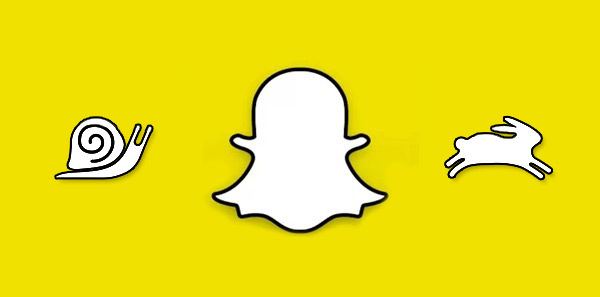 Snapchat - замедленные или ускоренные фильмы