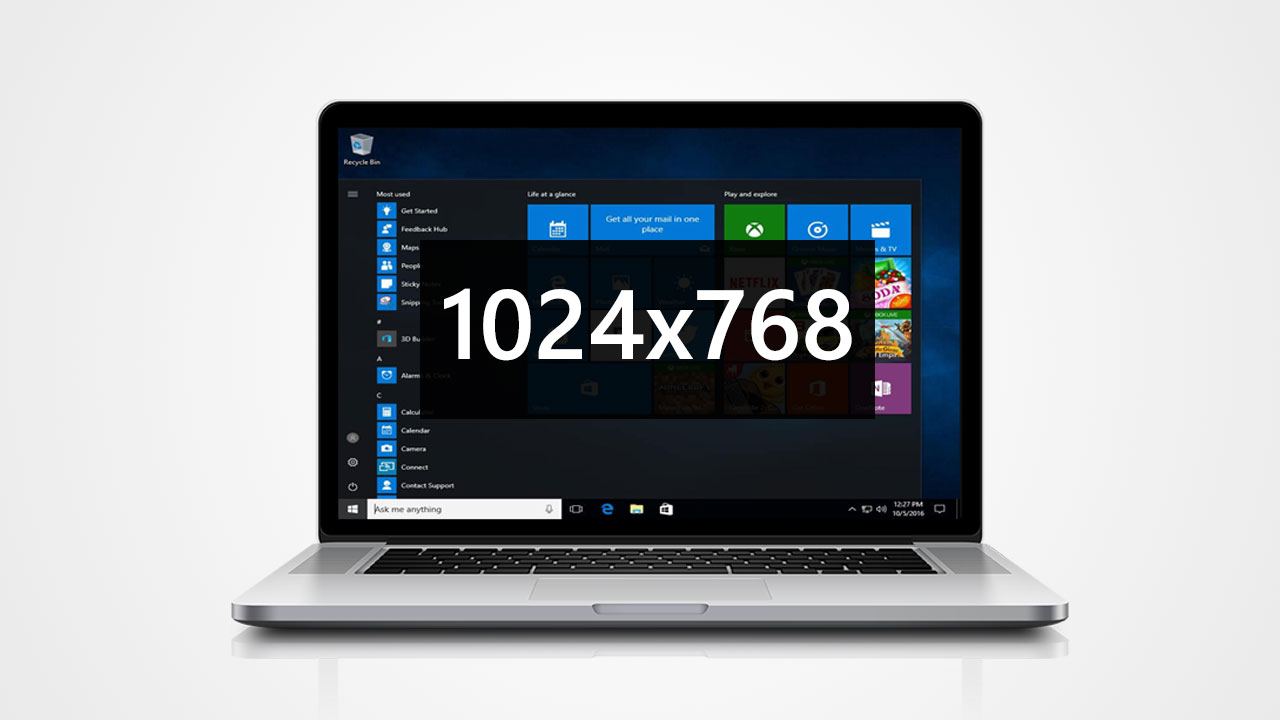 Что делать, если вы не можете установить разрешение выше 1024x768 в Windows 10