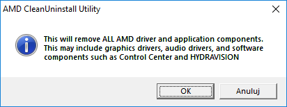 Удаление драйверов AMD