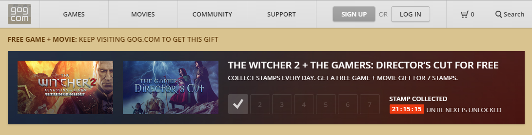 Witcher 2 бесплатно на GOG.com
