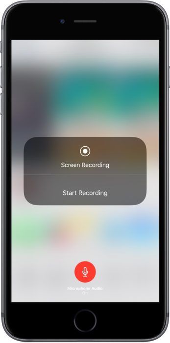 iOS 11 Запись звука с микрофона