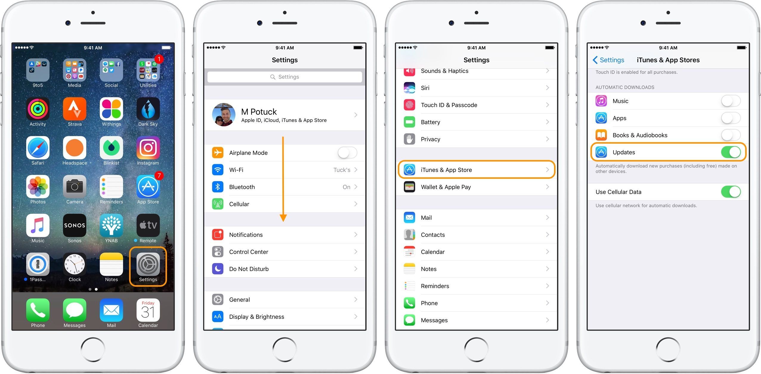 Как обновить приложения для iPhone и iPad