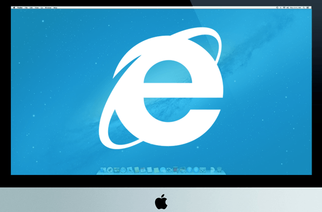 как установить и запустить Internet Explorer на Mac OS X с виртуальной коробкой оракула VM, т.е. копия образа заголовка