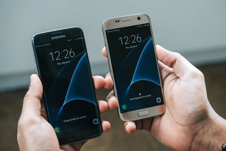 Galaxy S7 против Galaxy S7 Edge