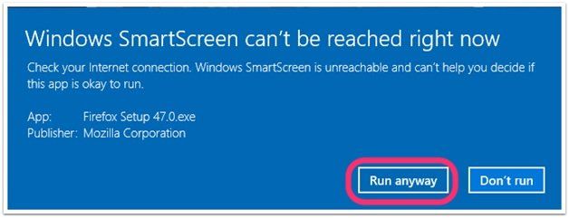 Windows_Smartscreen_Cant_Be_Reached_RIght_Now