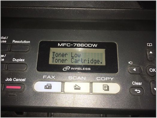 brother_printer_Toner_Low